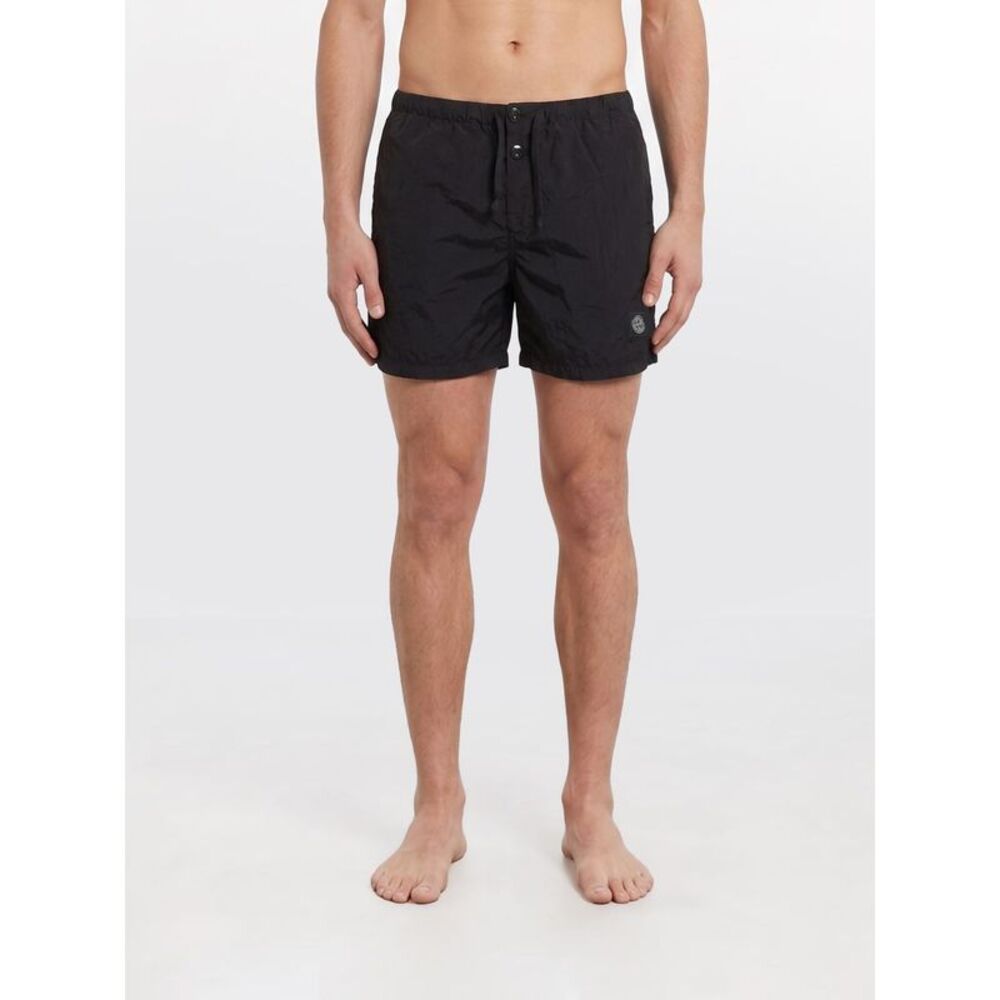 Stone Island Swimsuit Men Black